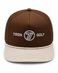 7 Iron Country Club Rope Hat (Brown Cream)