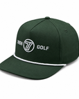 7 Iron Country Club Rope Hat (Green & Pink)