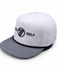 7 Iron Country Club Rope Hat (White Gray)