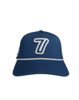 Performance Rope 5 Panel Snapback (Blue)