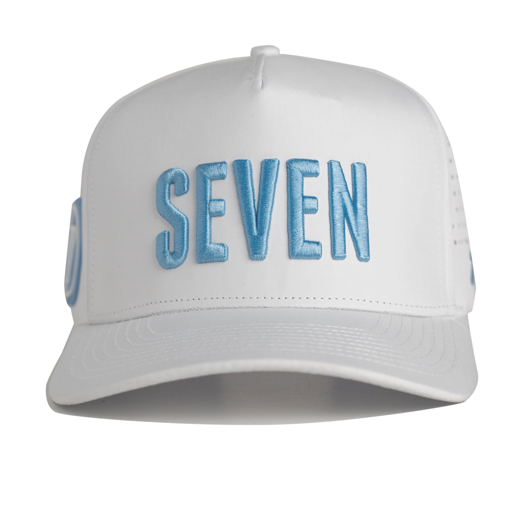 7 Iron Golf Performance Hat (Baby Blue)
