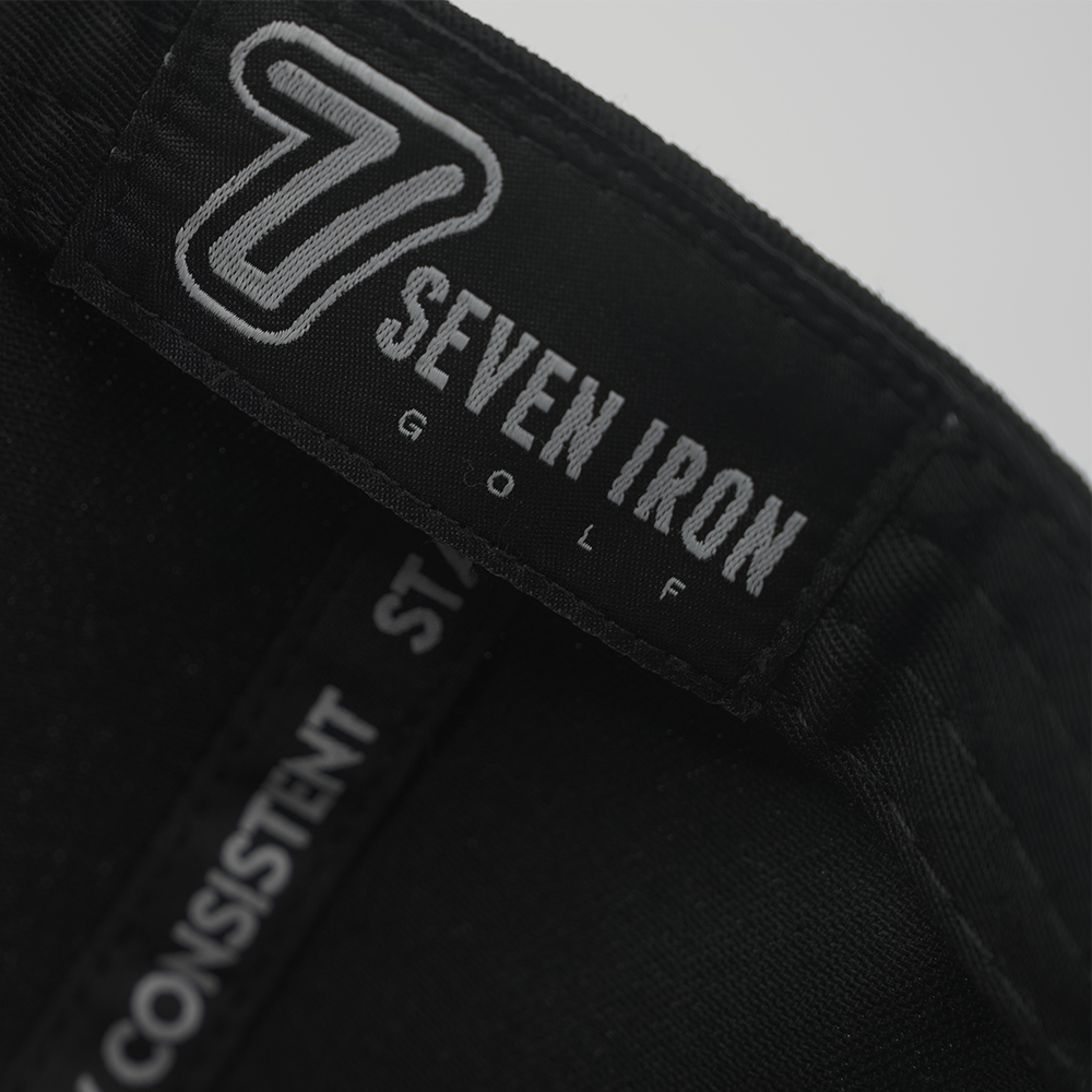 7 Iron Golf Essential Hat (Black)