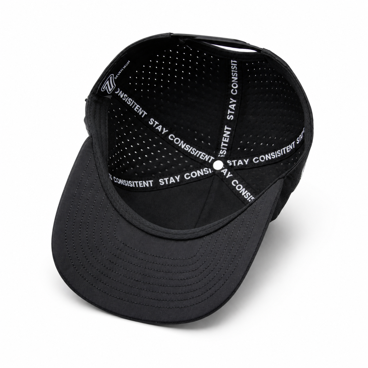 Triple 7 Hat (Black) – 7 Iron Golf