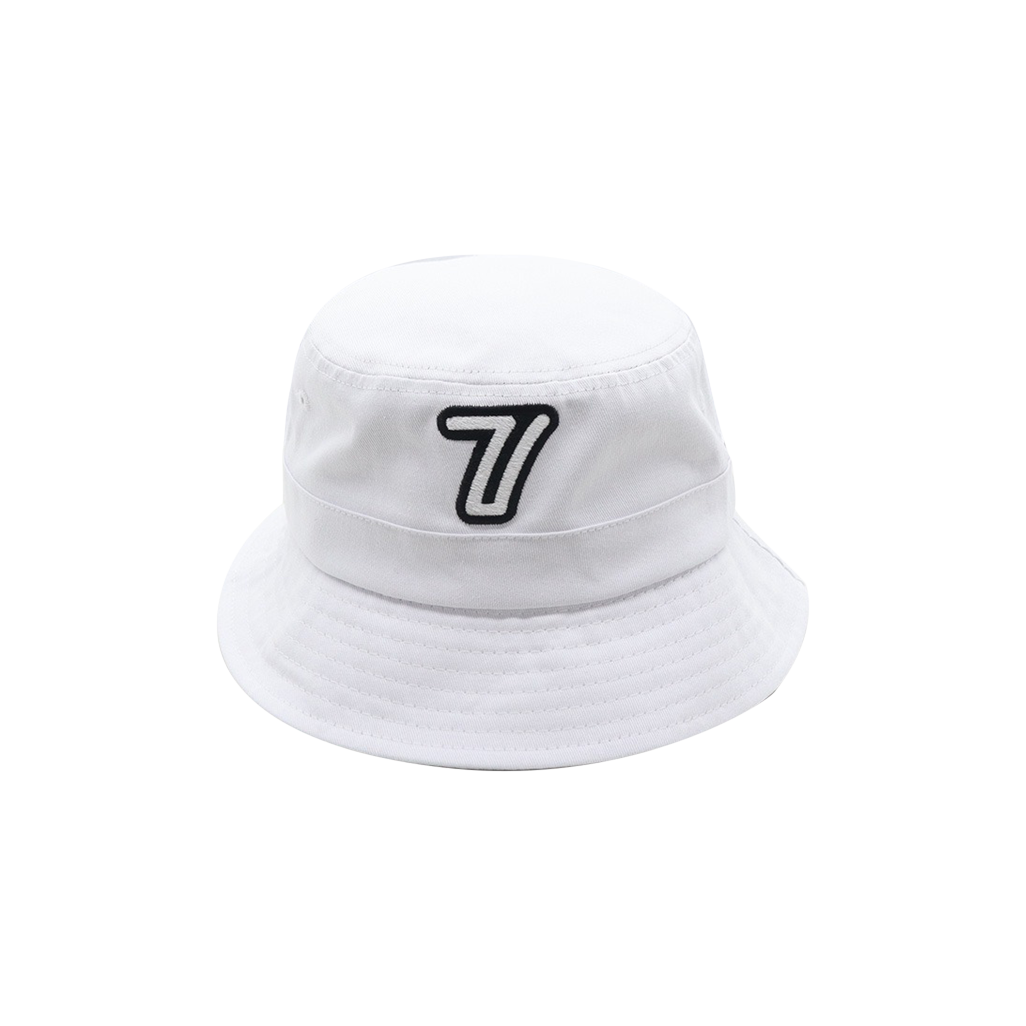 7 Iron White Bucket Hat