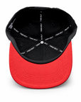 7 Iron Country Club Rope Hat (Black & Red)