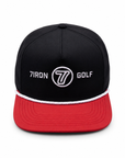 7 Iron Country Club Rope Hat (Black & Red)