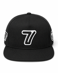 Triple 7 Hat (Black)