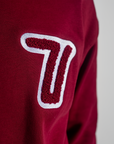 7 Iron Maroon Crewneck