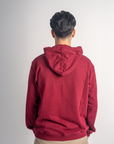 7 Iron Maroon Hoodie