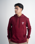 7 Iron Maroon Hoodie